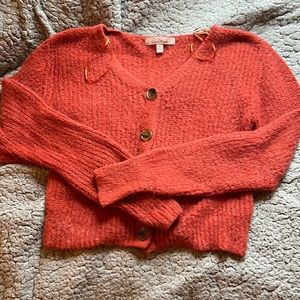 Cropped Orange sweater